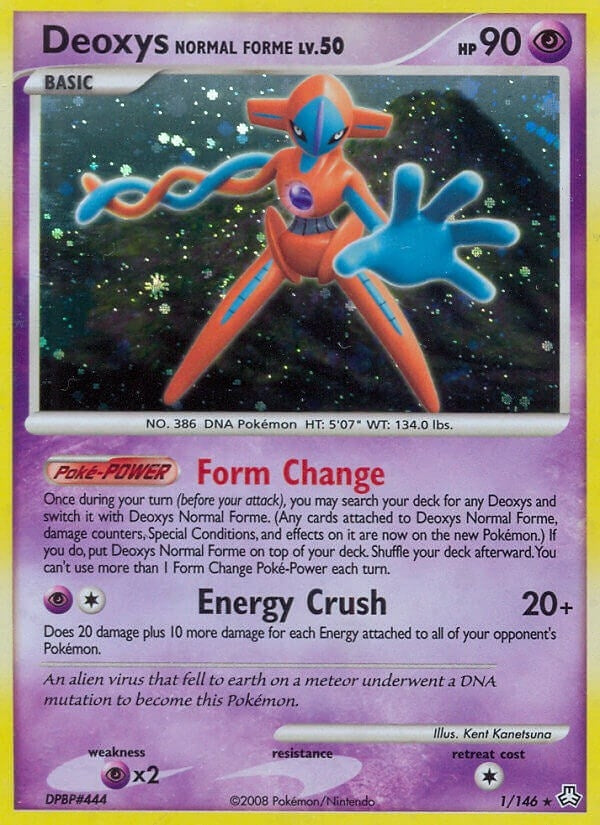 Image for Deoxys Normal Forme (1/146) (Legends Awakened) - Pokemon
