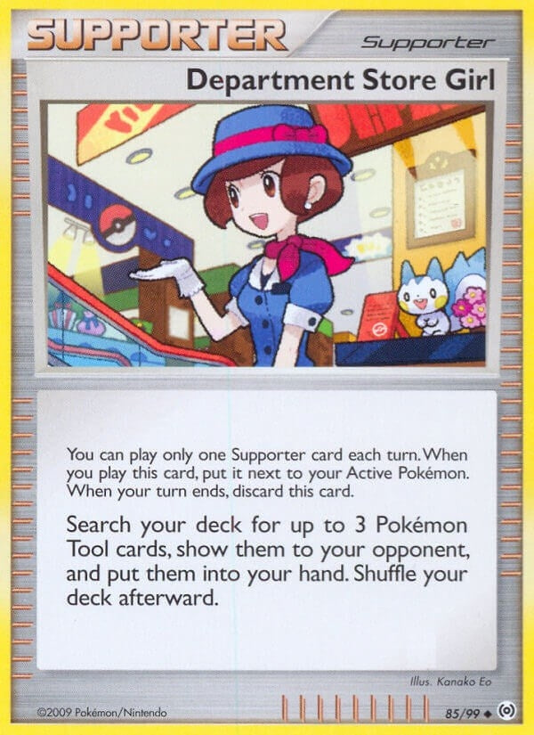 Image for Department Store Girl (85/99) (Arceus) - Pokemon
