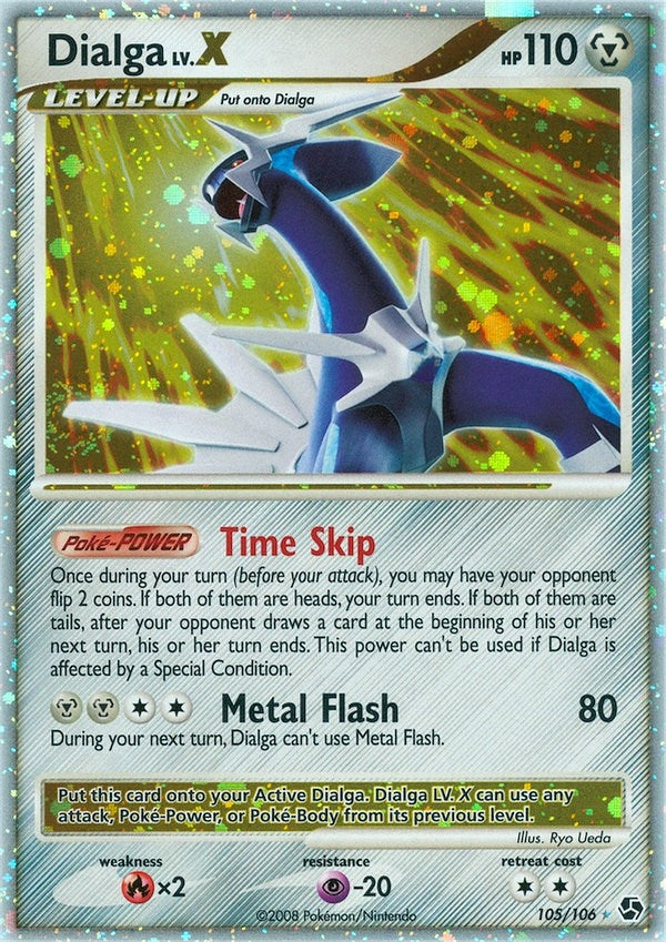 Image for Dialga LV.X (105/106) (Great Encounters) - Pokemon