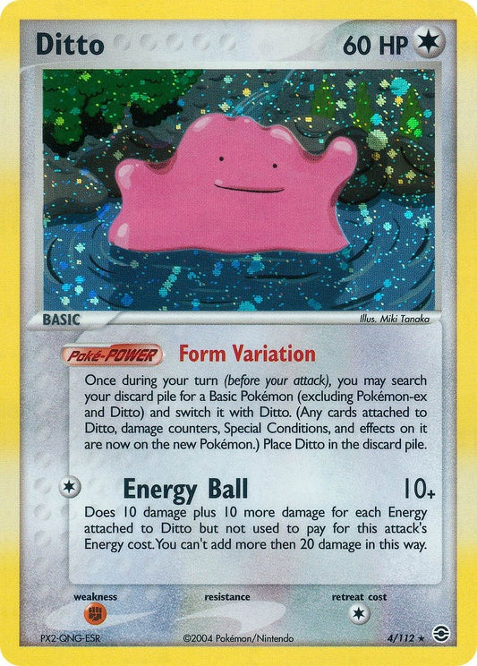 Image for Ditto (4/112) (FireRed & LeafGreen) - Pokemon