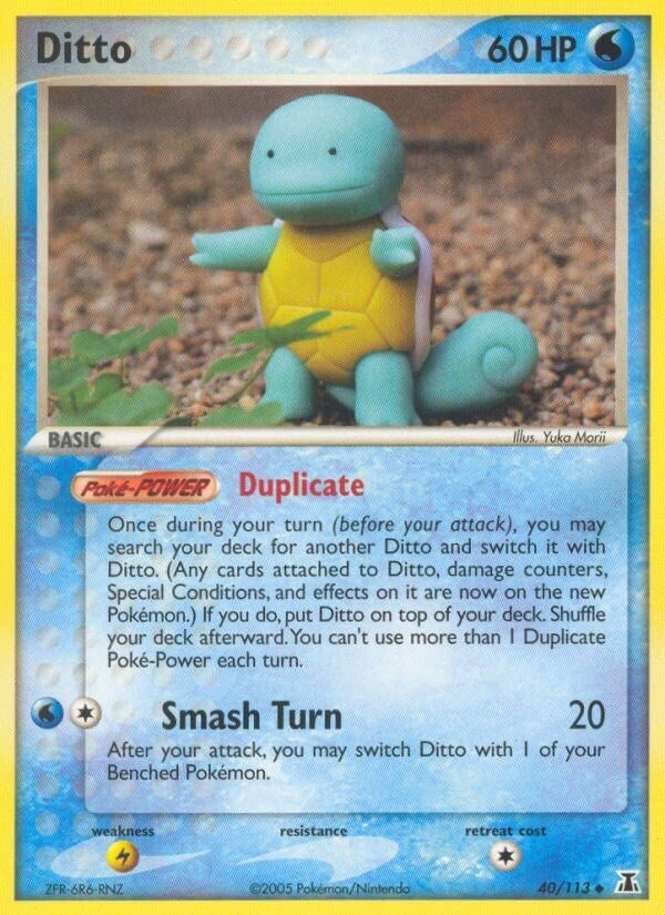 Image for Ditto - 040/113 (Squirtle) (40/113) (Delta Species) - Pokemon