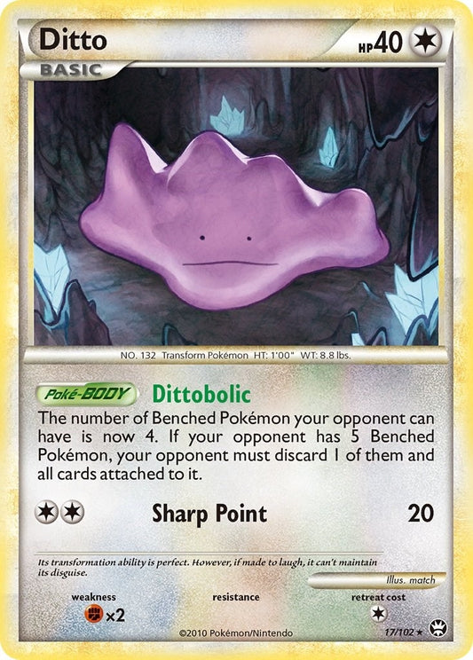 Image for Ditto (17/102) (Triumphant) - Pokemon