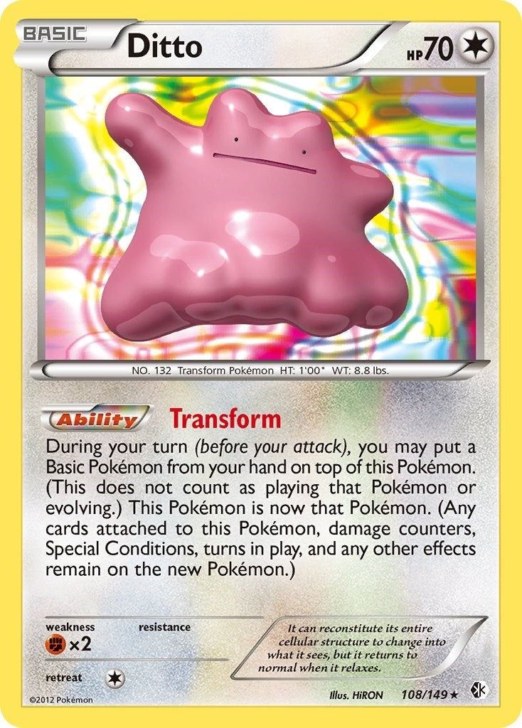 Image for Ditto (108/149) (Boundaries Crossed) - Pokemon
