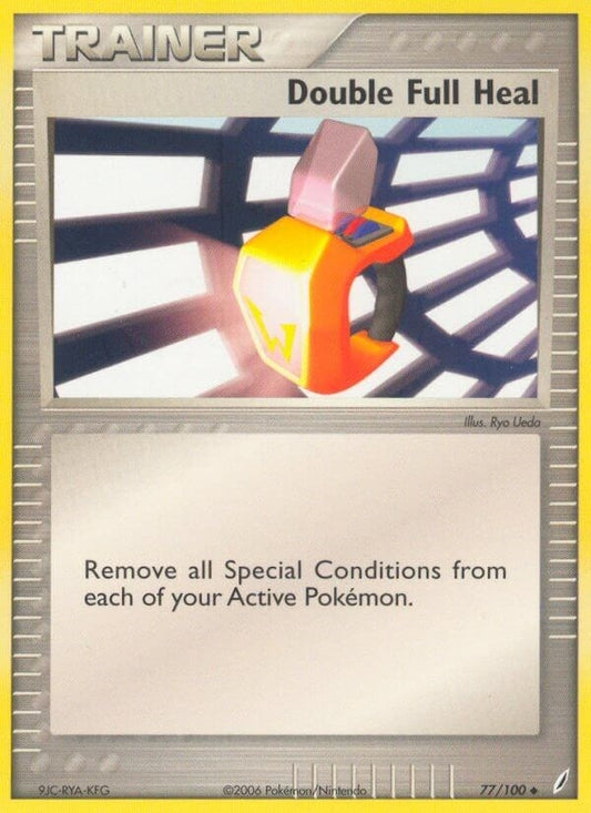 Image for Double Full Heal (77/100) (Crystal Guardians) - Pokemon