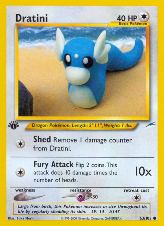Image for Dratini (063/105) (Neo Destiny) - Pokemon