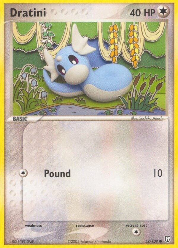 Image for Dratini (52/109) (Team Rocket Returns) - Pokemon