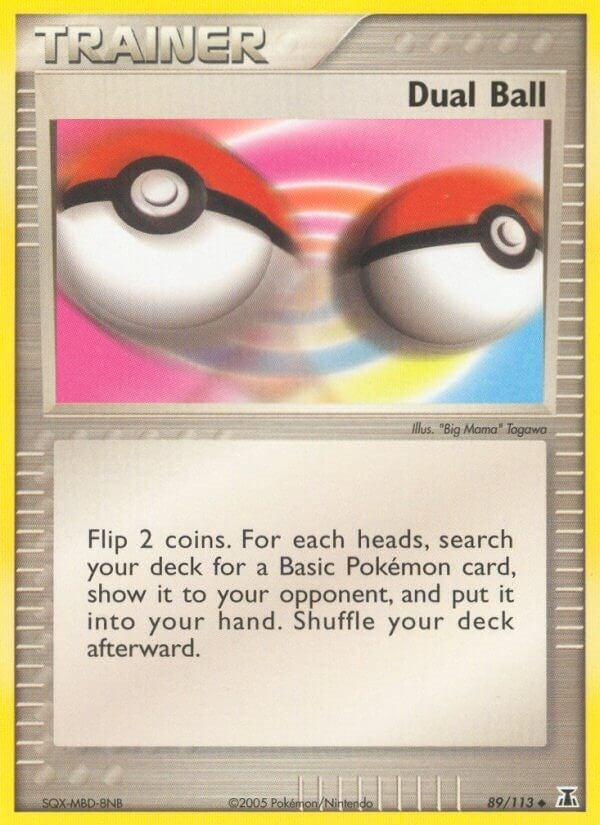Image for Dual Ball (89/113) (Delta Species) - Pokemon