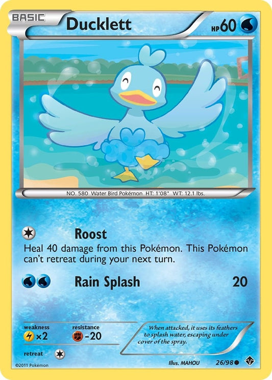 Image for Ducklett (26/98) (Emerging Powers) - Pokemon