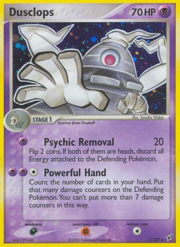 Image for Dusclops (7/107) (Deoxys) - Pokemon