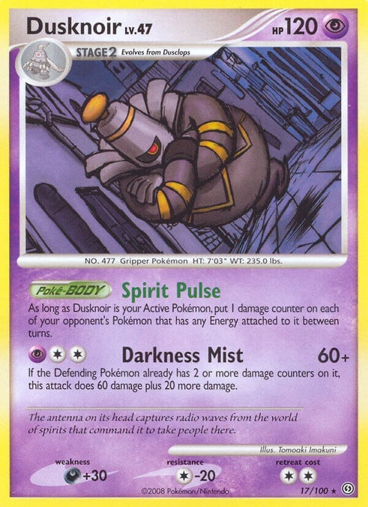 Image for Dusknoir (17) (17/100) (Stormfront) - Pokemon