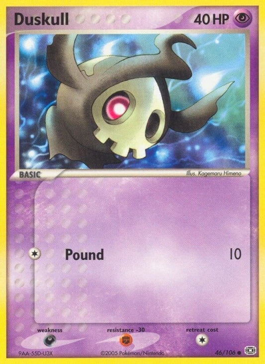 Image for Duskull (46/106) (Emerald) - Pokemon