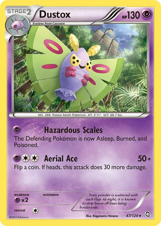 Image for Dustox (47/124) (Dragons Exalted) - Pokemon