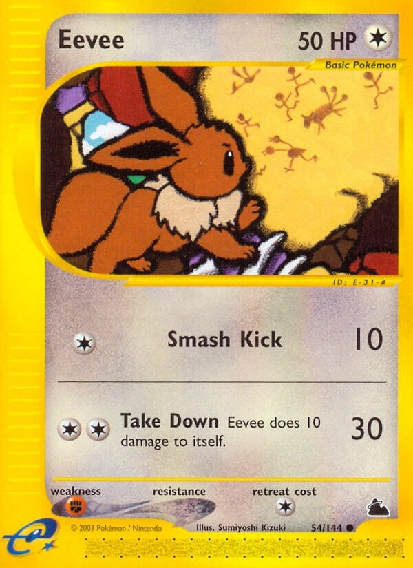 Image for Eevee (054/144) (Skyridge) - Pokemon