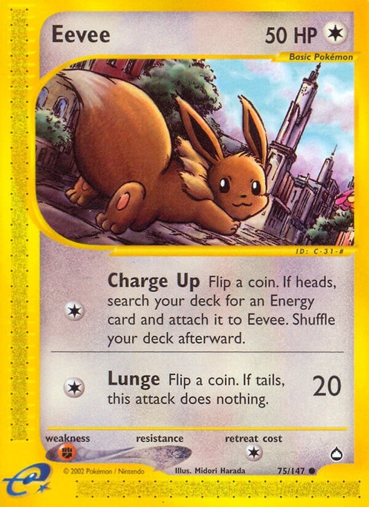 Image for Eevee (075/147) (Aquapolis) - Pokemon