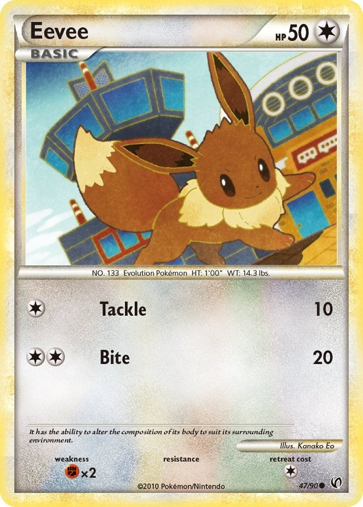 Image for Eevee (47) (47/90) (Undaunted) - Pokemon