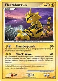 Image for Electabuzz (81/130) (Diamond and Pearl) - Pokemon