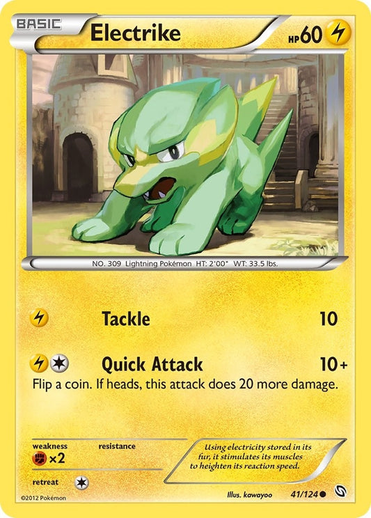 Image for Electrike (41) (41/124) (Dragons Exalted) - Pokemon