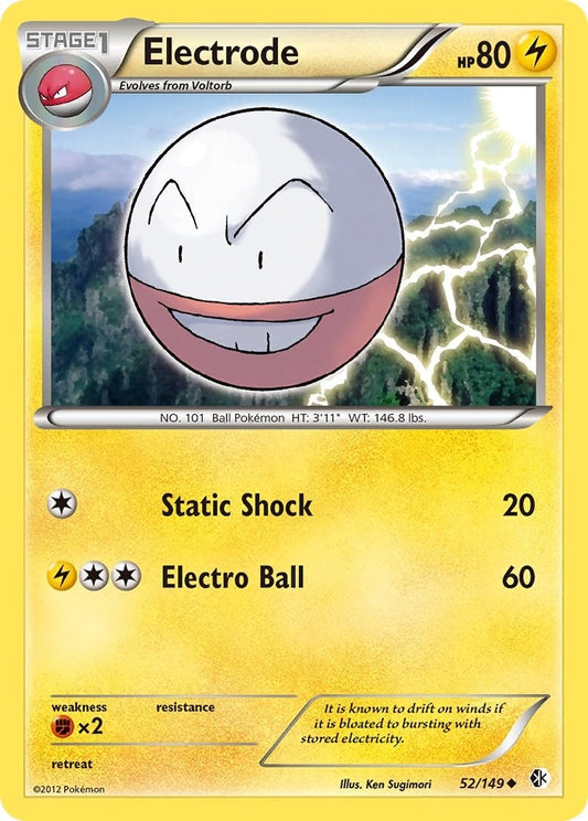 Image for Electrode (52/149) (Boundaries Crossed) - Pokemon