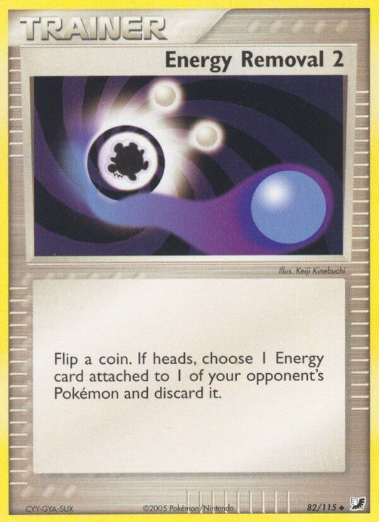 Image for Energy Removal 2 (82/115) (Unseen Forces) - Pokemon