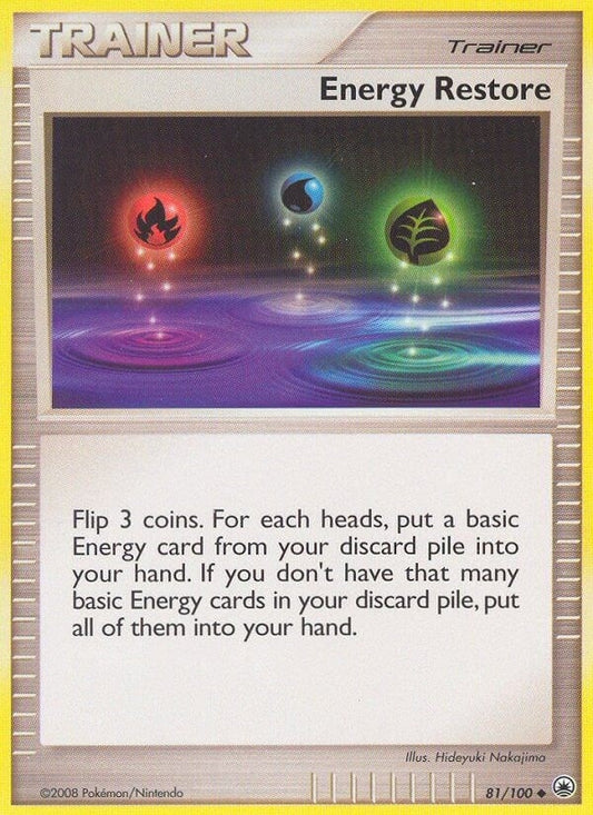 Image for Energy Restore (81/100) (Majestic Dawn) - Pokemon
