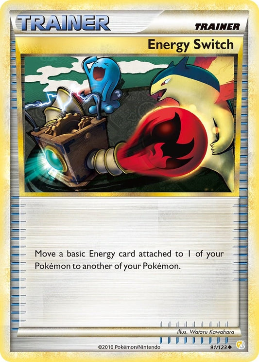 Image for Energy Switch (91/123) (HeartGold SoulSilver) - Pokemon