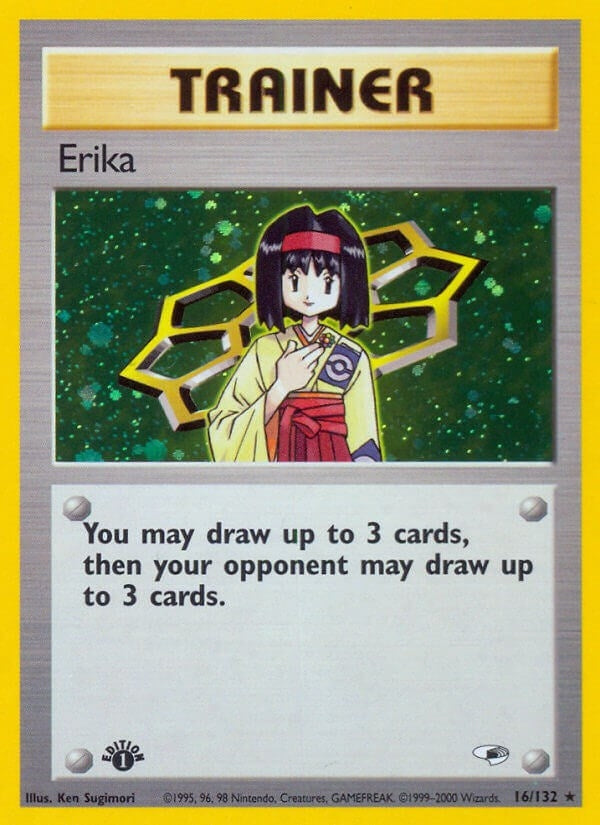 Image for Erika (16) (016/132) (Gym Heroes) - Pokemon