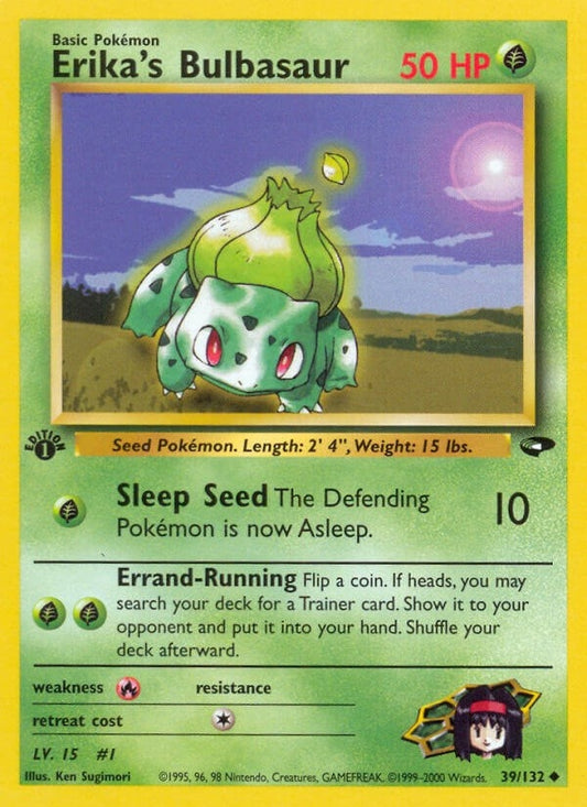Image for Erika's Bulbasaur (039/132) (Gym Challenge) - Pokemon
