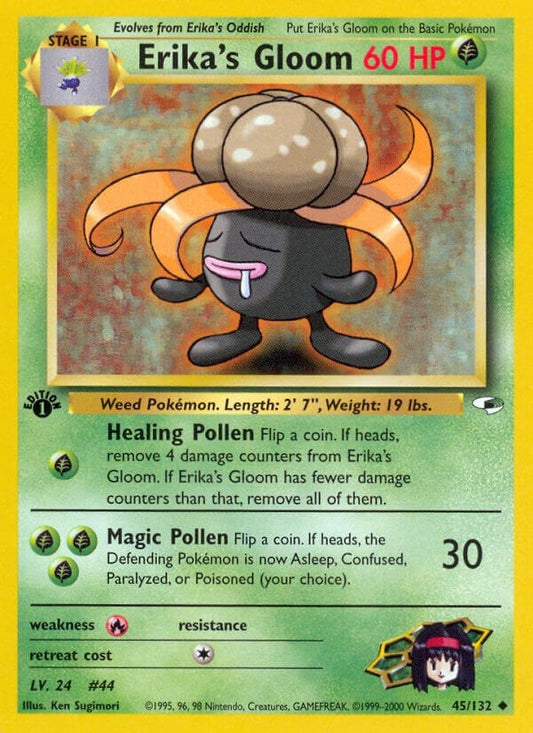 Image for Erika's Gloom (45) (045/132) (Gym Heroes) - Pokemon