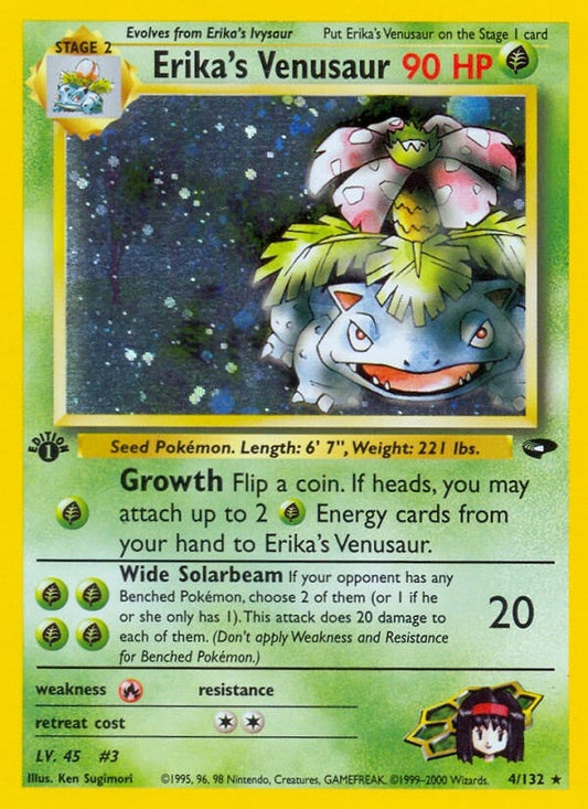 Image for Erika's Venusaur (004/132) (Gym Challenge) - Pokemon
