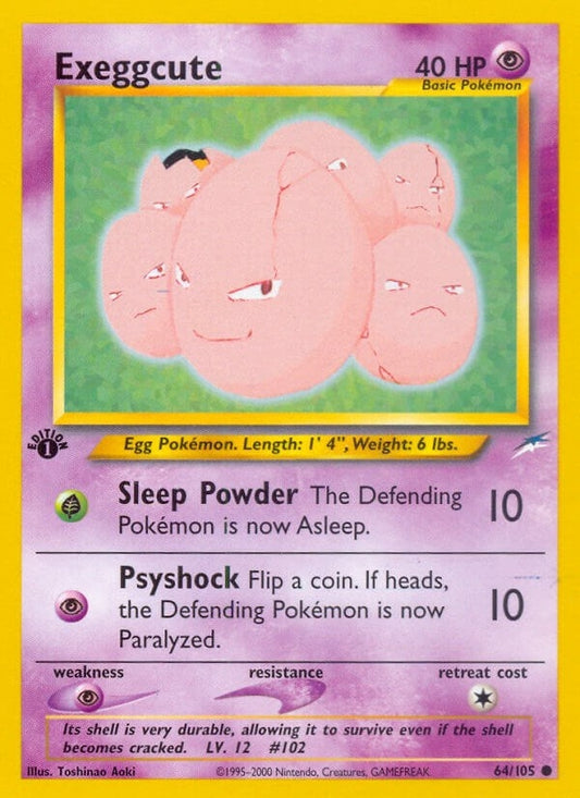 Image for Exeggcute (064/105) (Neo Destiny) - Pokemon