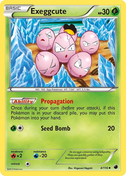 Image for Exeggcute (4/116) (Plasma Freeze) - Pokemon