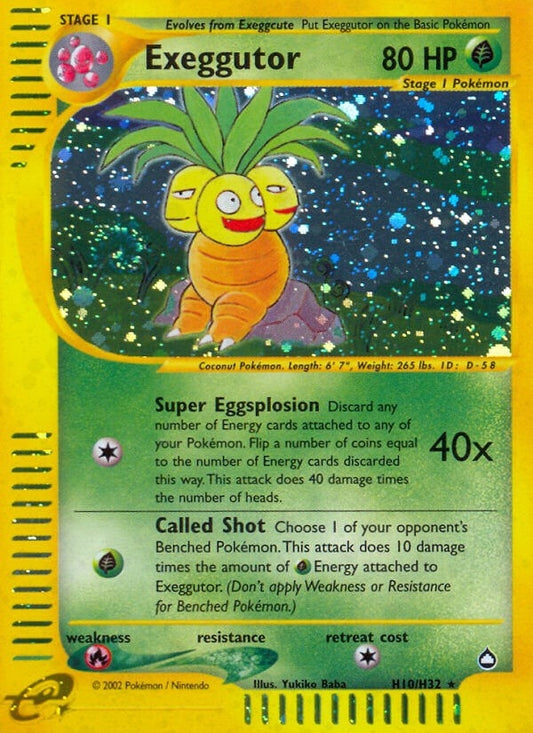 Image for Exeggutor (H10) (H10/H32) (Aquapolis) - Pokemon