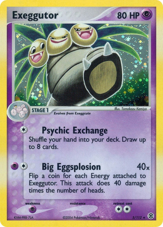 Image for Exeggutor (5/112) (FireRed & LeafGreen) - Pokemon