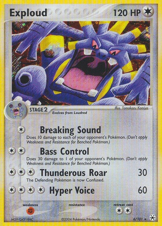 Image for Exploud (6/101) (Hidden Legends) - Pokemon
