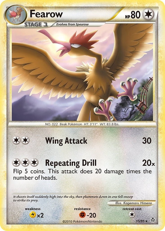 Image for Fearow (15/95) (Unleashed) - Pokemon