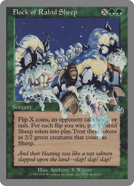 Image for Flock of Rabid Sheep (57) (Unglued) - Magic: The Gathering