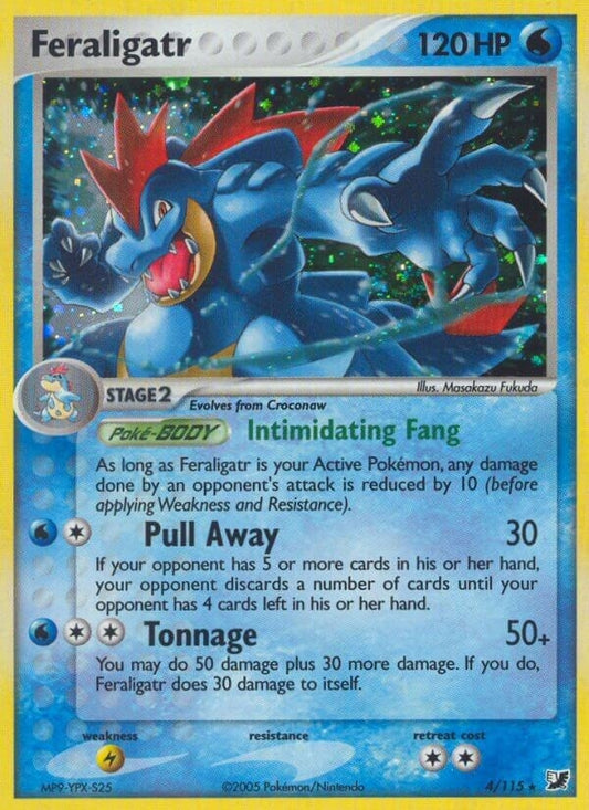 Image for Feraligatr (4/115) (Unseen Forces) - Pokemon