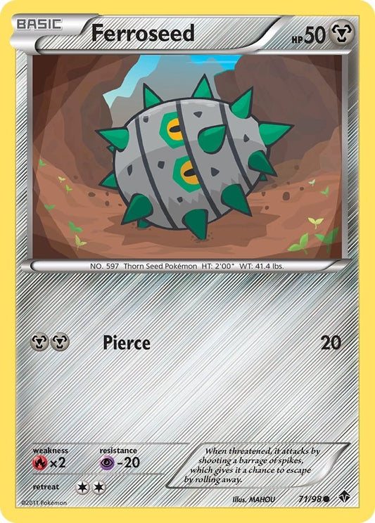Image for Ferroseed (71) (71/98) (Emerging Powers) - Pokemon