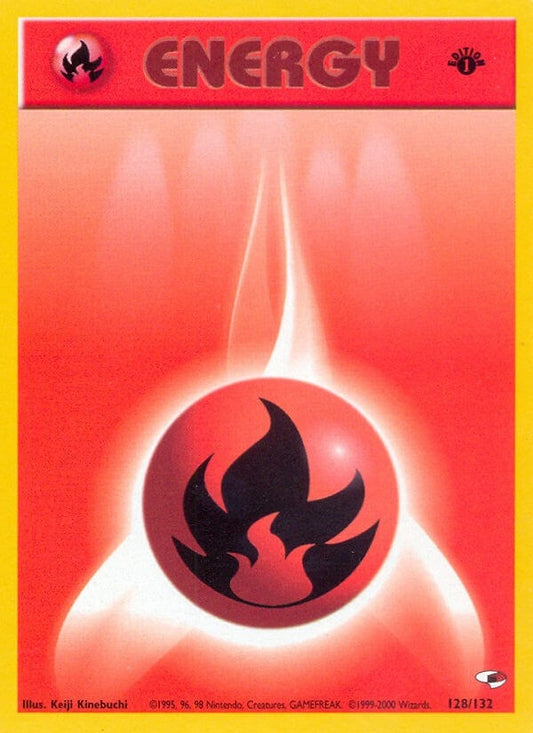 Image for Fire Energy (128/132) (Gym Heroes) - Pokemon