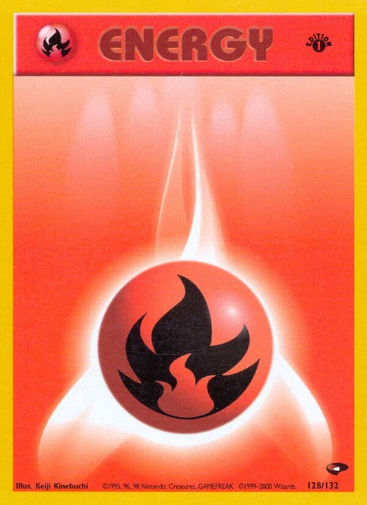 Image for Fire Energy (128/132) (Gym Challenge) - Pokemon