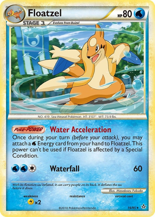Image for Floatzel (16/95) (Unleashed) - Pokemon