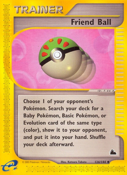 Image for Friend Ball (126/144) (Skyridge) - Pokemon