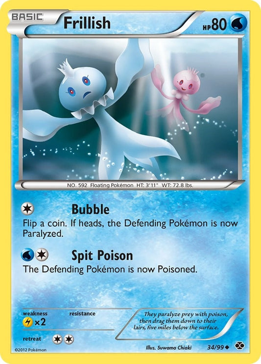 Image for Frillish (34/99) (Next Destinies) - Pokemon