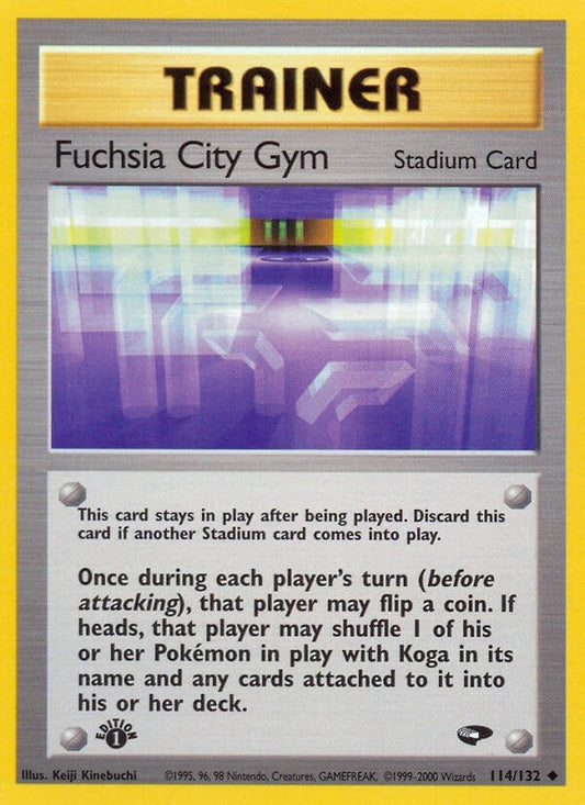 Image for Fuchsia City Gym (114/132) (Gym Challenge) - Pokemon