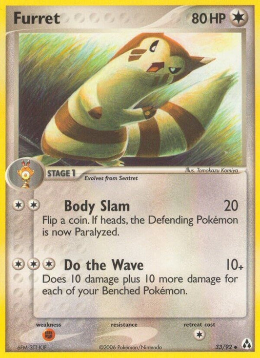Image for Furret (33/92) (Legend Maker) - Pokemon