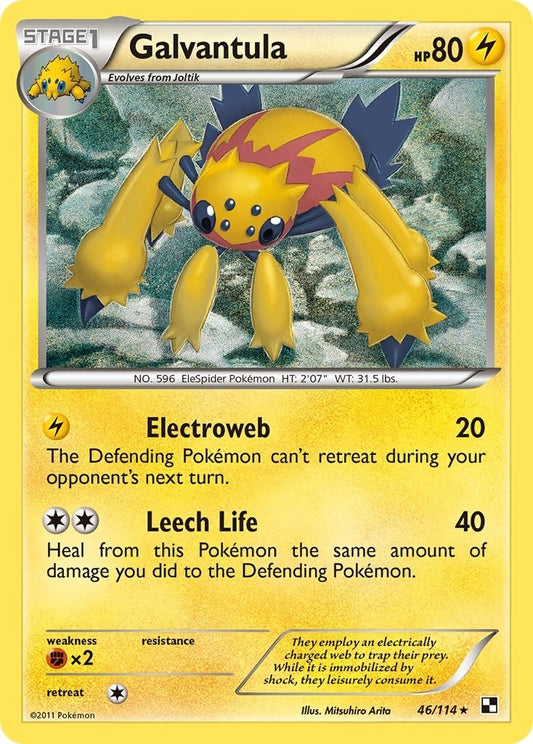 Image for Galvantula (46/114) (Black and White) - Pokemon