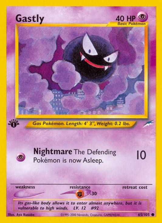 Image for Gastly (065/105) (Neo Destiny) - Pokemon