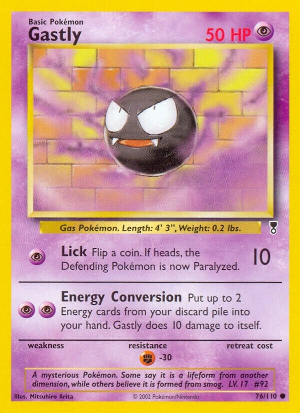Image for Gastly (076/110) (Legendary Collection) - Pokemon