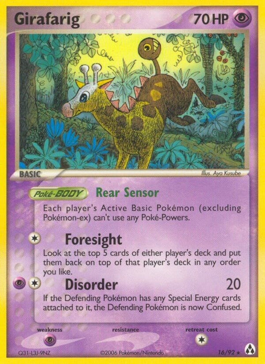 Image for Girafarig (16/92) (Legend Maker) - Pokemon