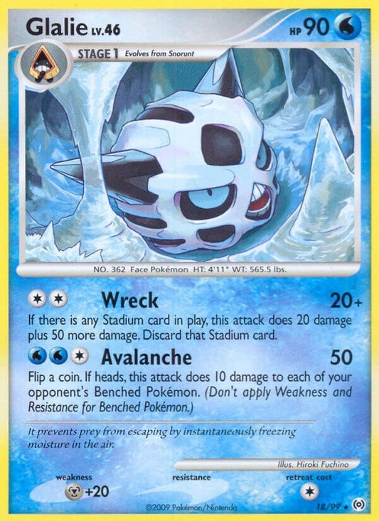 Image for Glalie (18/99) (Arceus) - Pokemon